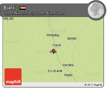 Physical 3D Map of Bielli