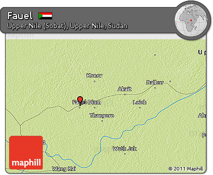 Physical 3D Map of Fauel