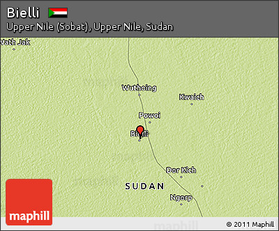 Physical 3D Map of Bielli