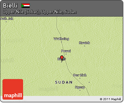 Physical 3D Map of Bielli