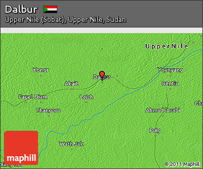 Political 3D Map of Dalbur
