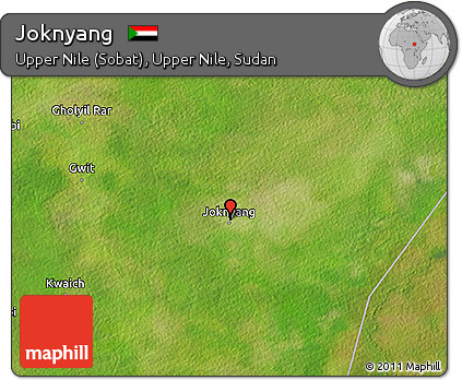 Satellite 3D Map of Joknyang