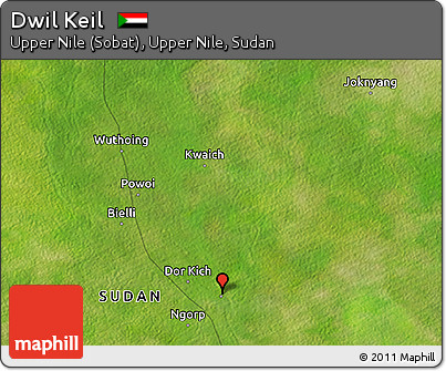 Satellite 3D Map of Dwil Keil