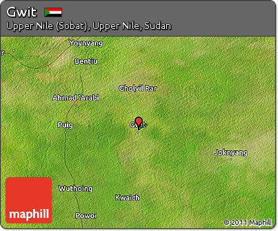 Satellite 3D Map of Gwit
