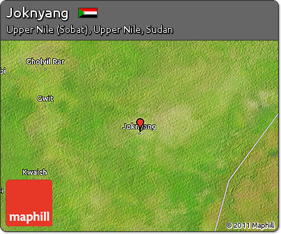 Satellite 3D Map of Joknyang