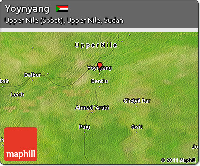 Satellite 3D Map of Yoynyang