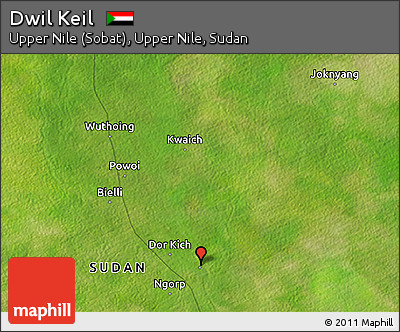 Satellite 3D Map of Dwil Keil
