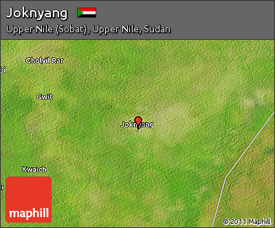 Satellite 3D Map of Joknyang