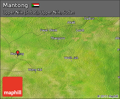 Satellite 3D Map of Mantong