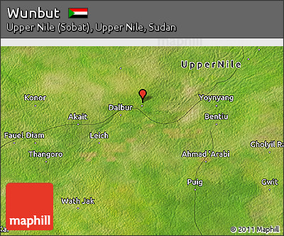 Satellite 3D Map of Wunbut