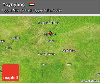 Satellite 3D Map of Yoynyang