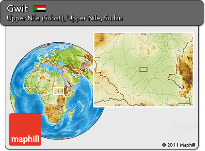 Physical Location Map of Gwit