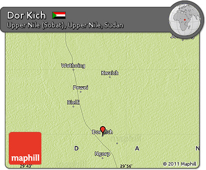 Physical Map of Dor Kich
