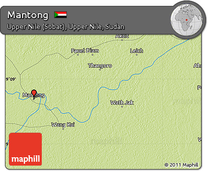 Physical Map of Mantong