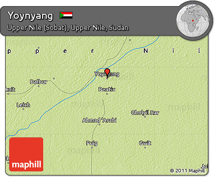 Physical Map of Yoynyang