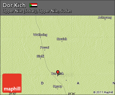 Physical Map of Dor Kich