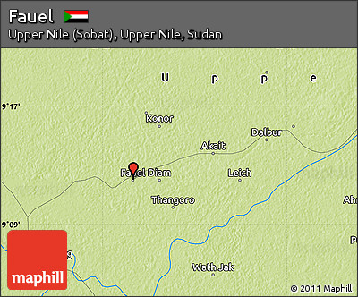 Physical Map of Fauel