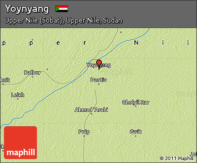 Physical Map of Yoynyang