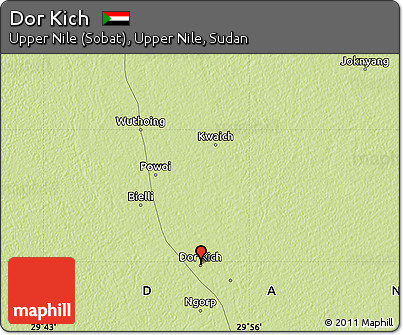 Physical Map of Dor Kich