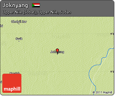 Physical Map of Joknyang