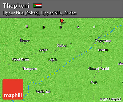 Political Map of Thepkeni