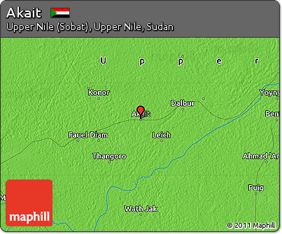Political Map of Akait