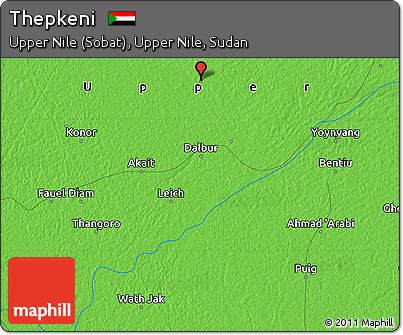 Political Map of Thepkeni