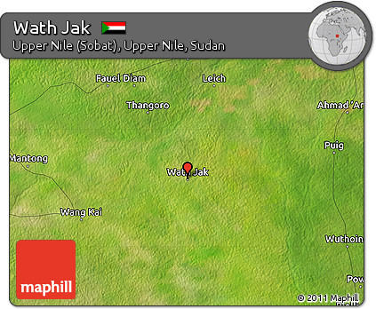 Satellite Map of Wath Jak