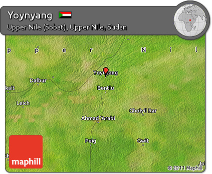 Satellite Map of Yoynyang