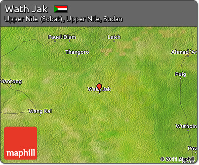 Satellite Map of Wath Jak
