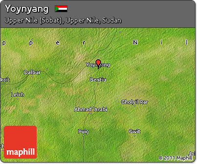 Satellite Map of Yoynyang