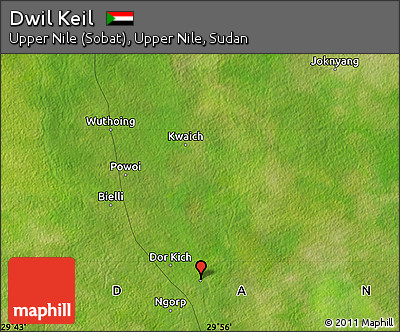 Satellite Map of Dwil Keil