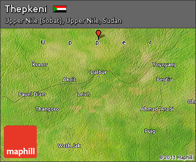 Satellite Map of Thepkeni