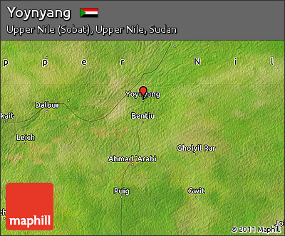 Satellite Map of Yoynyang