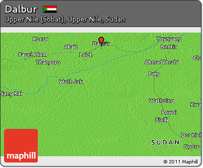 Political Panoramic Map of Dalbur