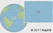 Savanna Style Location Map of the area around 9° 4' 52" N, 30° 31' 29" W