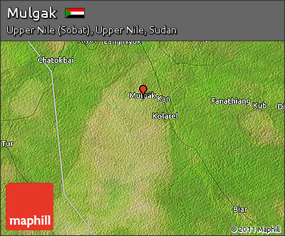 Satellite 3D Map of Mulgak