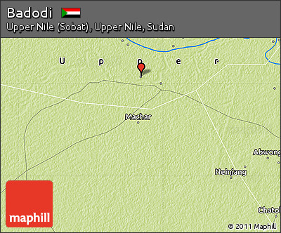 Physical Map of Badodi
