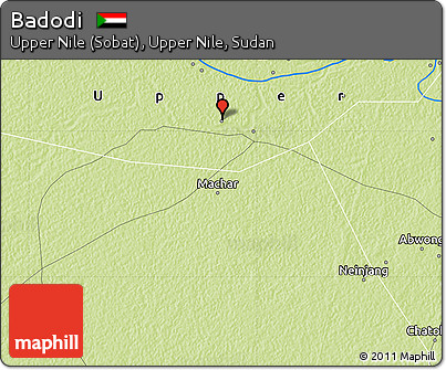 Physical Map of Badodi