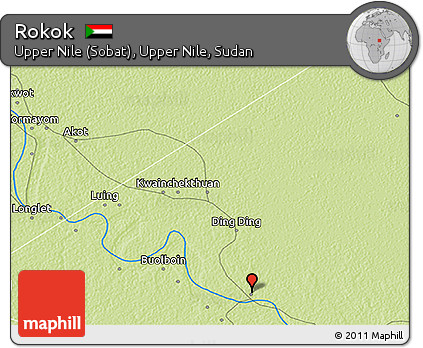 Physical 3D Map of Rokok