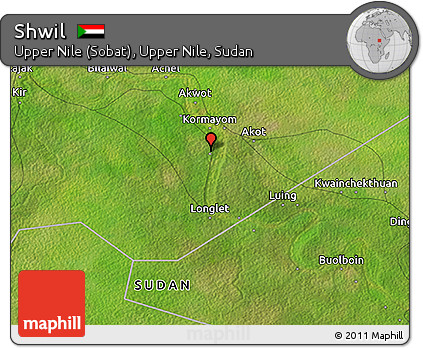 Satellite 3D Map of Shwil