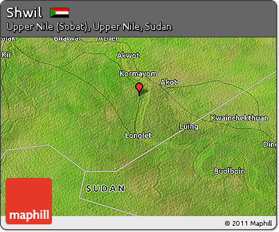 Satellite 3D Map of Shwil