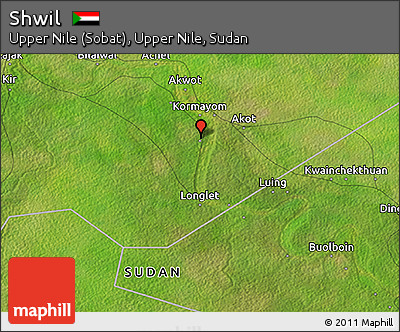 Satellite 3D Map of Shwil