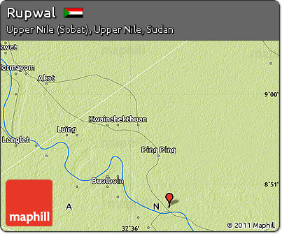 Physical Map of Rupwal