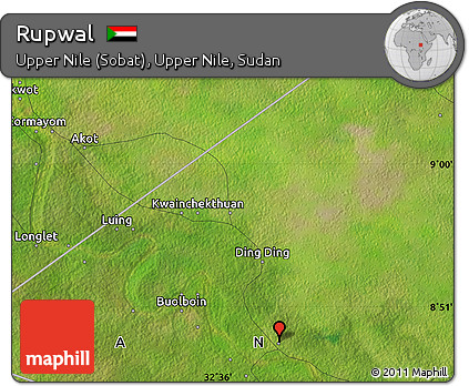 Satellite Map of Rupwal