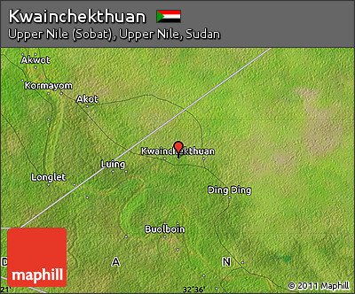 Satellite Map of Kwainchekthuan