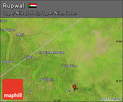 Satellite Map of Rupwal