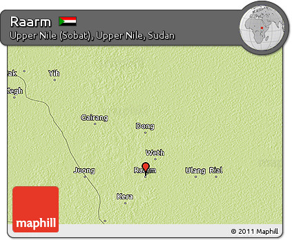 Physical 3D Map of Raarm