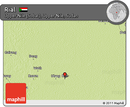 Physical 3D Map of Rial