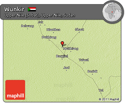 Physical 3D Map of Wunkir